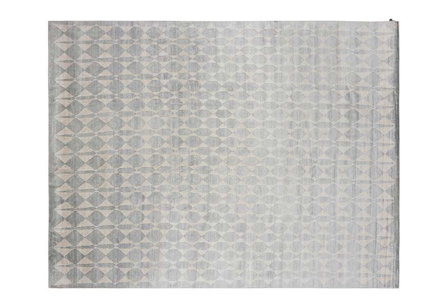 Tapete By Kamy - Catena ivory/aluminium