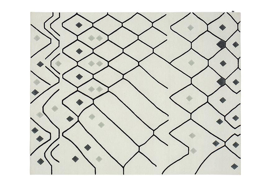 DHURIE NAIF 2 OFF WHITE/SILVER