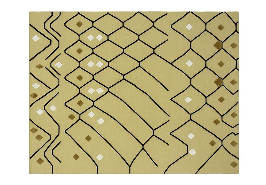 DHURIE NAIF 2 GOLD/BLACK