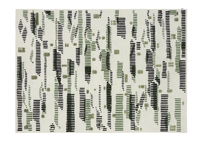 DHURIE PAISAGENS OFF WHITE/MIX SALVIA