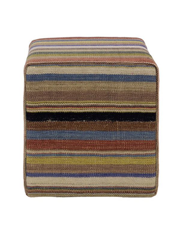 PUFF FORRADO KILIM MAGREB® 9 MULTI 11 - 50X40X40