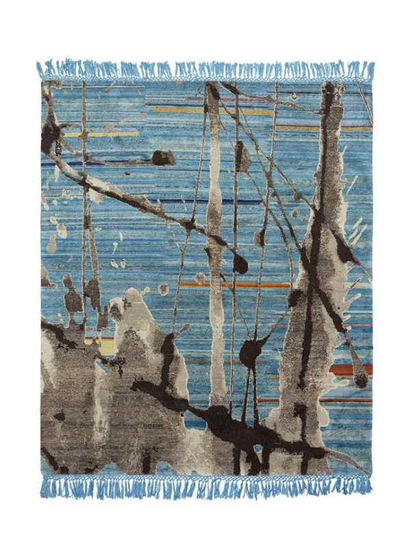 SPLASH LINES 6 ALL NATURAL ECO CLEATRIC BLUE BG