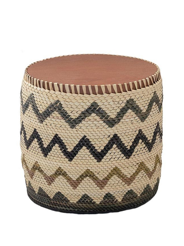 Tapete By Kamy - Mesa palafitas zig zag 1 p - 37x37x36