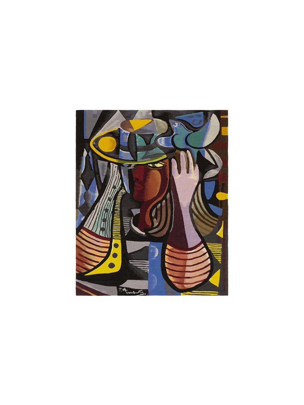 TAPECARIA ARAZZO DI CAVALCANTI A MULHER DE CHAPEU