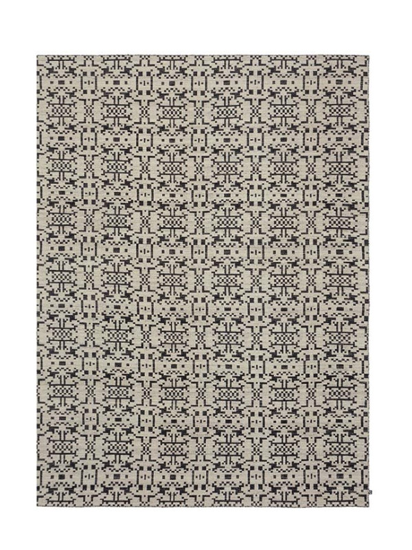 KILIM FREEDOM QR CODE OFF WHITE/BLACK