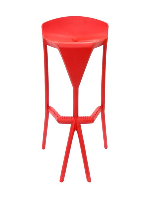 Tapete By Kamy - Banqueta shiver rosso