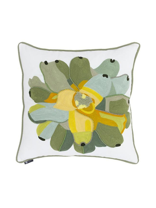 ALMOFADA BROMELIA YELLOW - 45 X 45