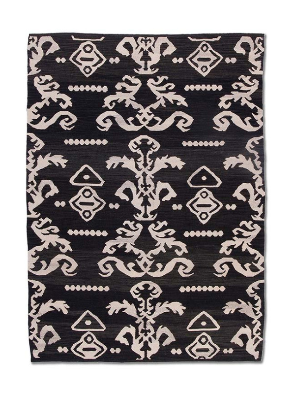 KILIM IKAT LASHMI BLACK