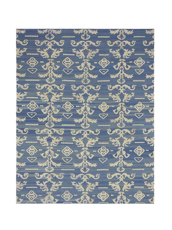 KILIM IKAT LASHMI BLUE
