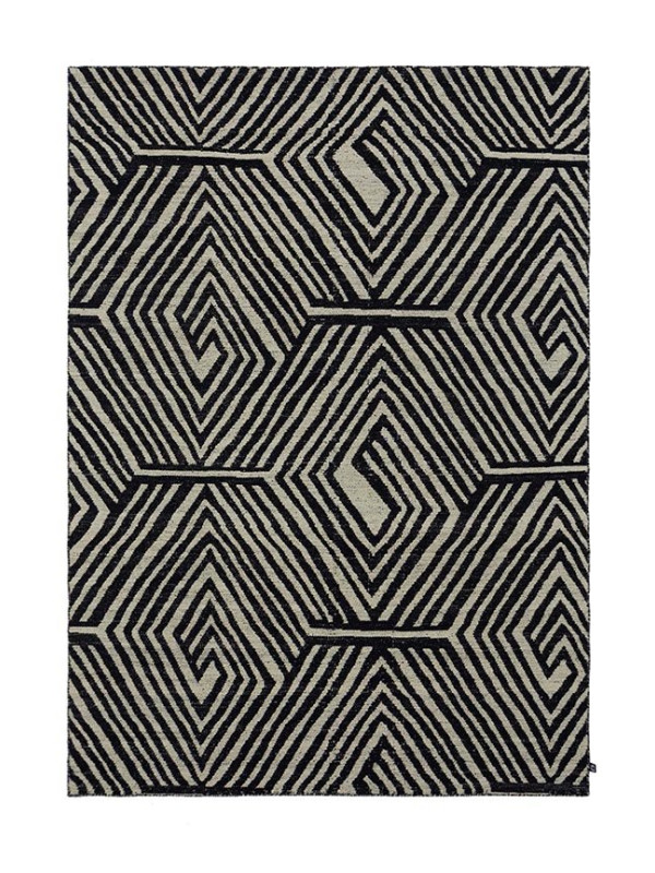 KILIM FREEDOM TORTUE OFF WHITE/BLACK