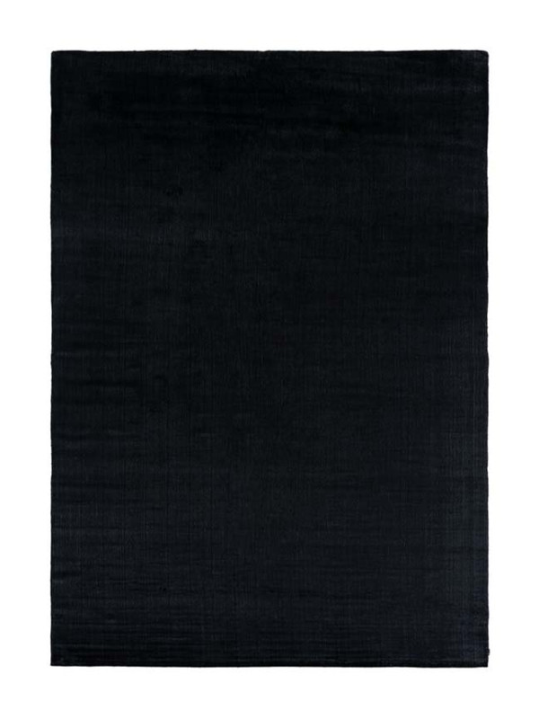 Tapete By Kamy - Fields plain silk max black