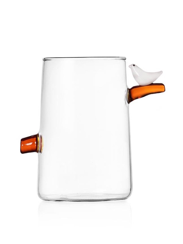 BIRDS LONGDRINK WHITE BIRD - 12 X 8