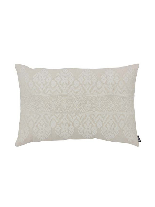 ALMOFADA INCA IVORY - 63 X 45