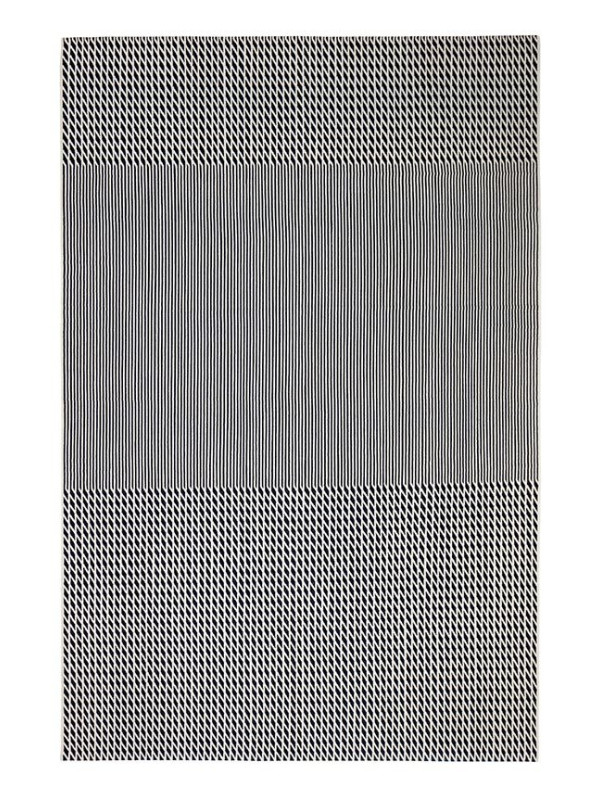 KILIM ENCONTROS OFF WHITE/DARK BLUE