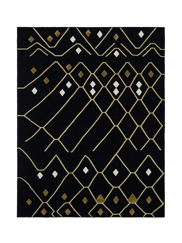 DHURIE NAIF 2 BLACK/GOLD