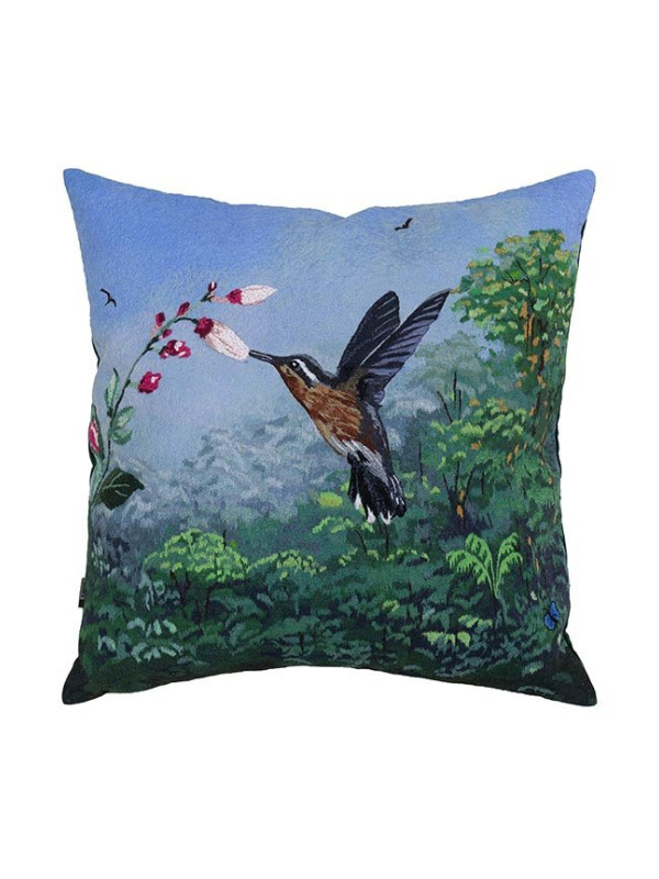 ALMOFADA LELLI BEIJA FLOR RABO CANELA - 54 X 52