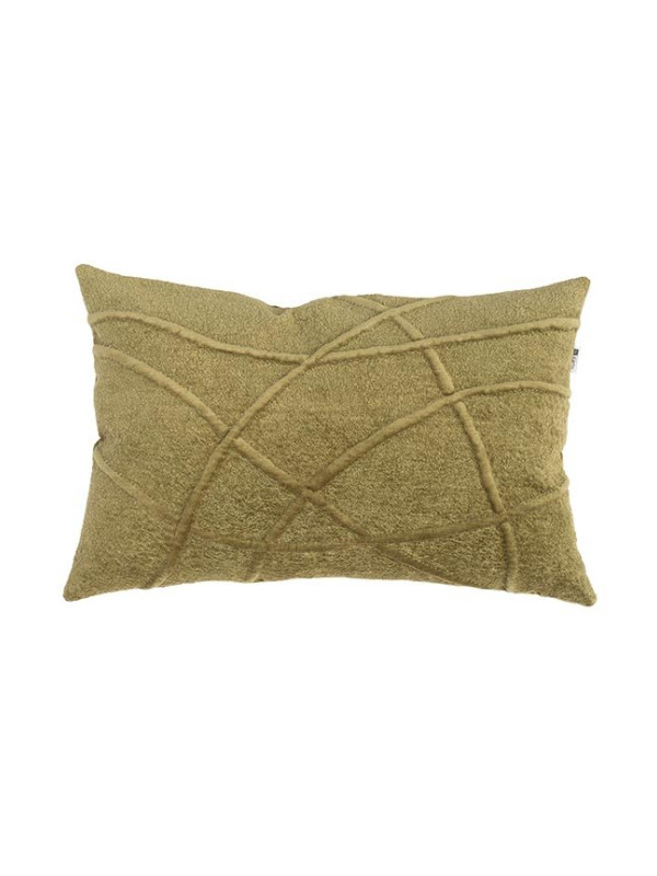 ALMOFADA TRAPUNTO VERDE OLIVA 21 - 60 X 40