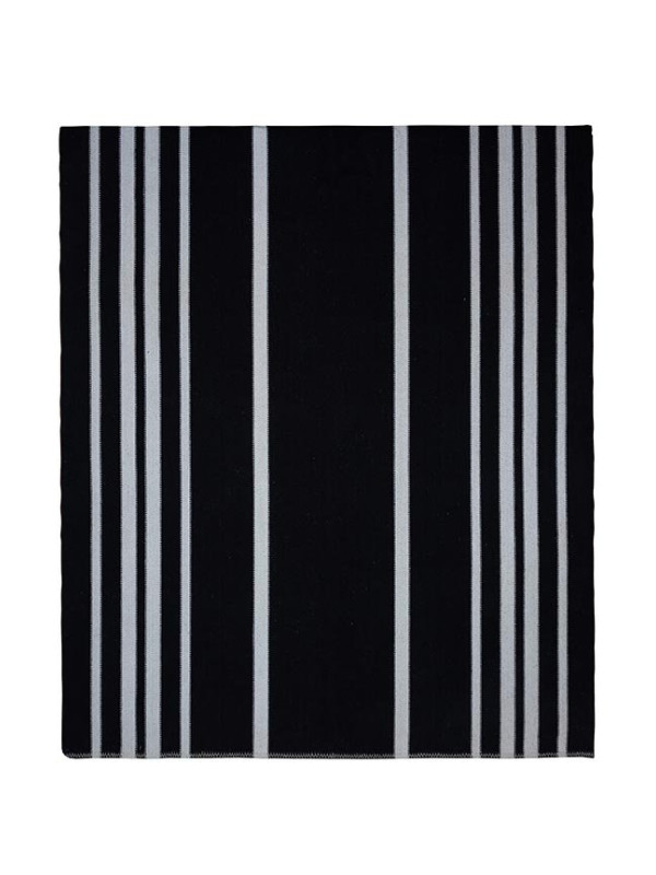KILIM AFRICANO 14 BLACK/OFF WHITE