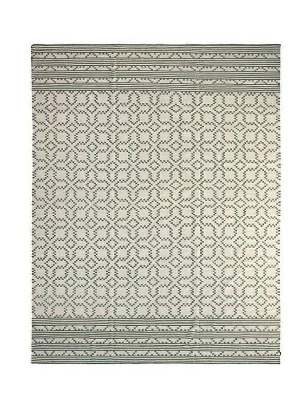 KILIM SABARA OFF WHITE/GREEN