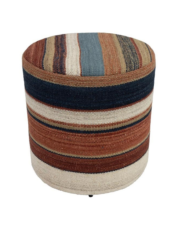 PUFF FORRADO KILIM MAGREB® 8 MULTI 20 - 45X40X40