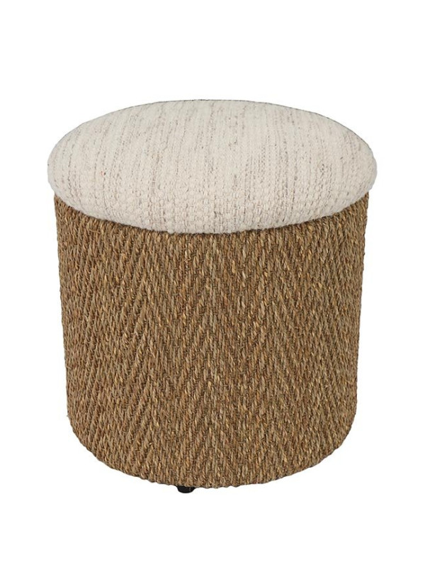 PUFF FORRADO SEAGRASS WEED - 45X40X40