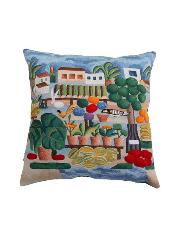 ALMOFADA TARSILA© A FEIRA - 50 X 50