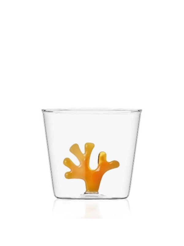CORAL REEF TUMBLER CORALLO ARANCIO - 8 X 8