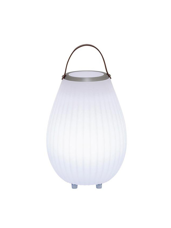 COOLER/ABAJUR DESIGN 1 P COM ALCA DE COURO/ABA - 27X27X36