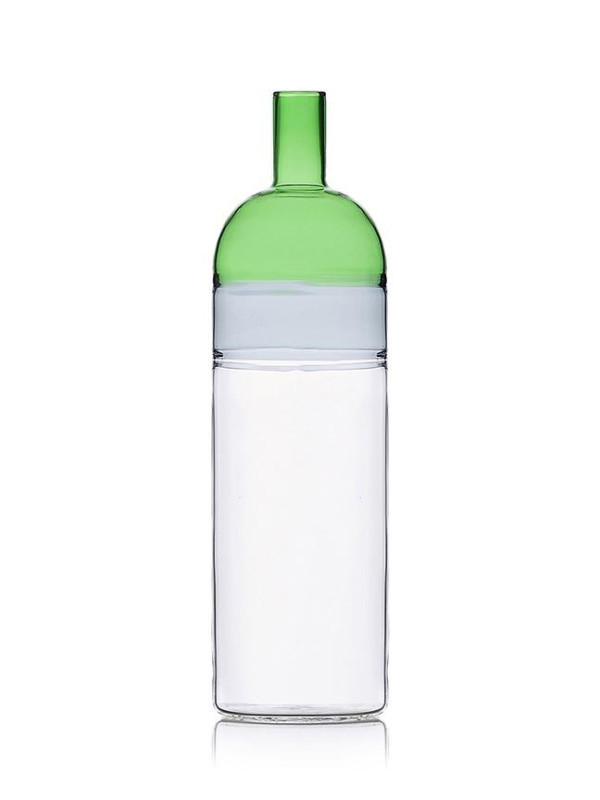 BOTTLE SMOKE CLEAR GREEN - 32 X 8