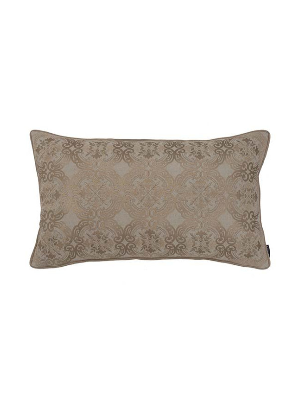 ALMOFADA PALAZZO BEIGE - 63 X 37