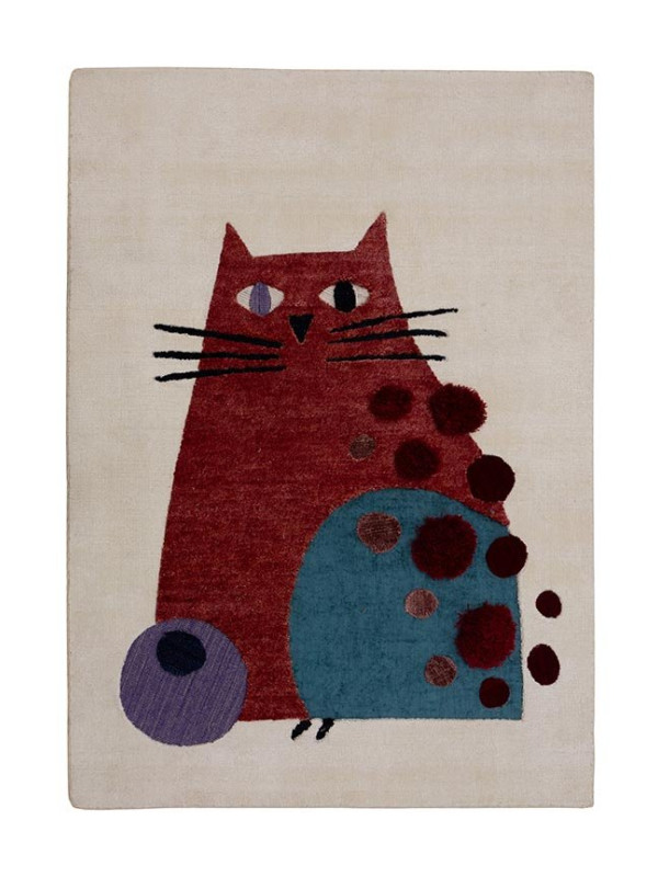 TAPECARIA GATO BOLINHAS GR 1 BKV