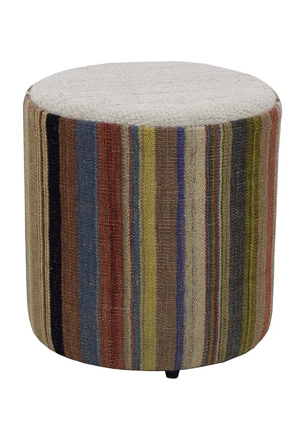 PUFF FORRADO KILIM MAGREB® 9 MULTI 3 - 45X40X40