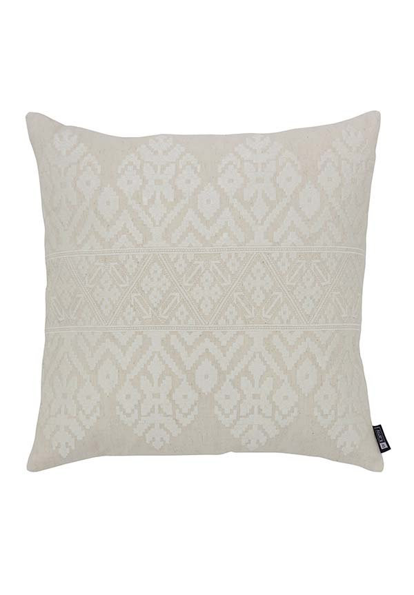 ALMOFADA INCA IVORY - 45 X 43