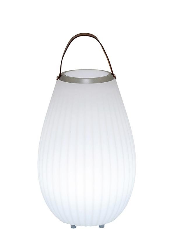 COOLER/ABAJUR DESIGN 1 M COM ALCA DE COURO/ABA - 33X33X50