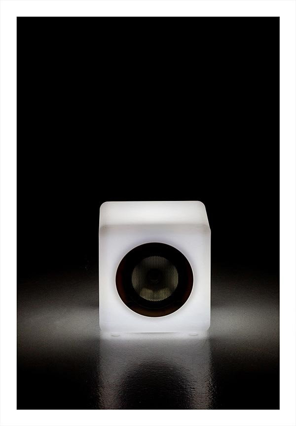 LUMINARIA BANCO/CUBO 2 P/THE LAMP WHITE CUBO WI-F - 20X20X20