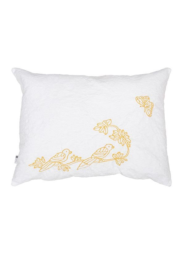 ALMOFADA TRAPUNTO BRANCO 55 - 57 X 40