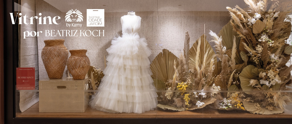 by Kamy celebra o Mês das Noivas com Vitrine no Cidade Jardim!