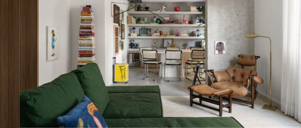 CONEXÃO DECOR | Apartamento é reinventado e une o vintage ao moderno