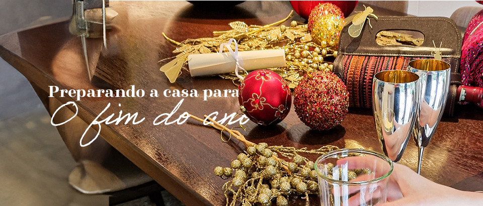 Preparando a casa para o final de ano!