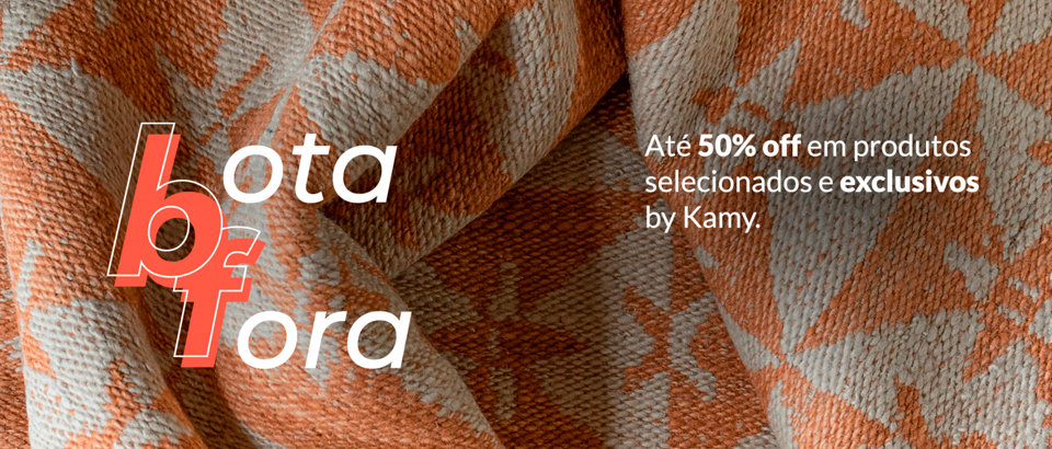 Tapetes em oferta: descontos de até 50% na by Kamy!