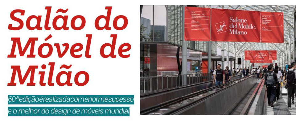 Revista Mobile Lojista - Curitiba | Salão do Móvel de Milão