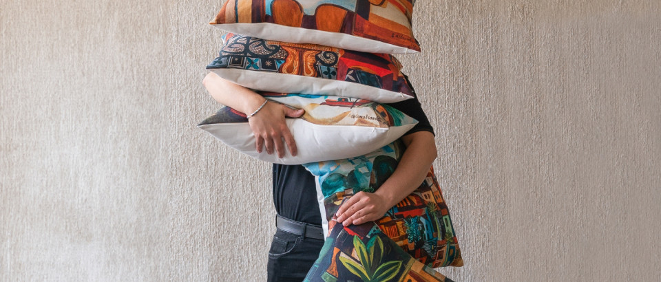 Revista USE | by Kamy apresenta almofadas inspiradas em obras de Di Cavalcanti