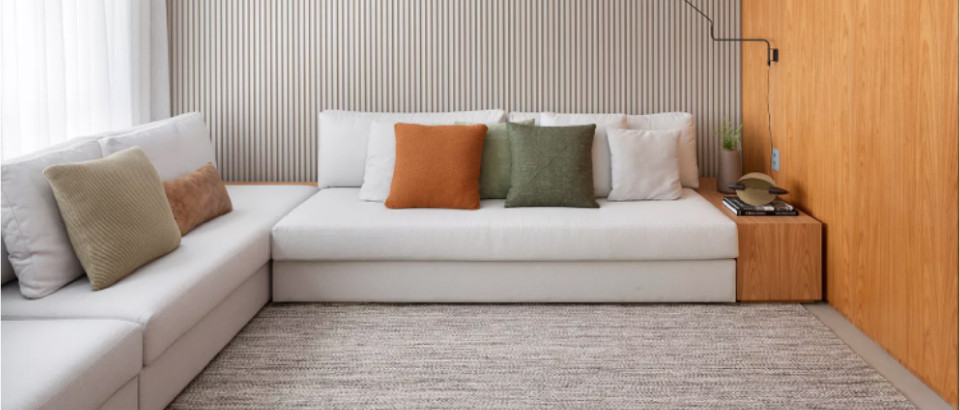 Casa e Jardim | Praticidade e convivência guiam reforma de apartamento integrado