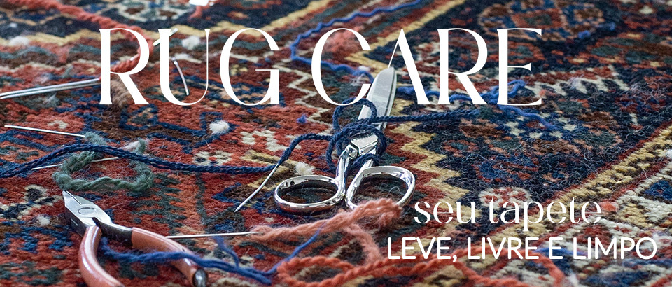 Livre, leve e limpo: seu tapete com cara de novo de novo!