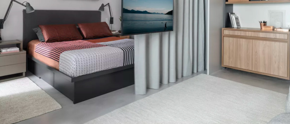 Casa e Jardim | Apartamento de 35 m² tem espaços otimizados e conforto garantido