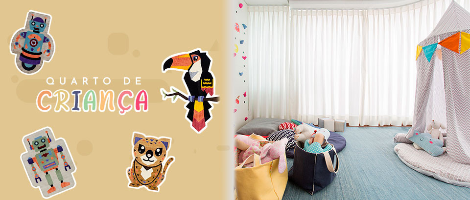 Quarto de criança: tapetes para todas as fases!
